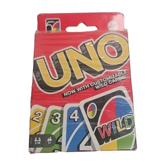 UNO Classic Card Game - Adults Kids Presents 2 Pack - Picture 1 of 3